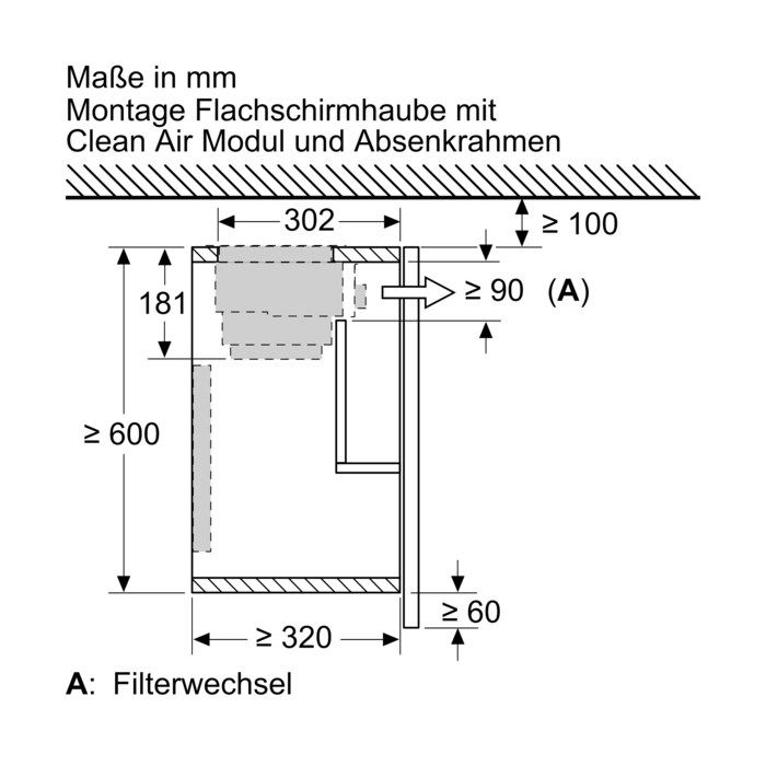 Siemens Absenkrahmen LZ49601
