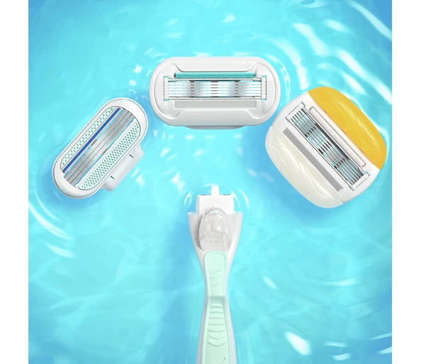 Gillette Extra Smooth Sensitive Rasierklingen 4 Stück