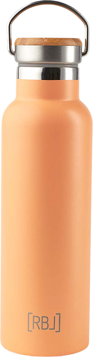 Rebel Outdoor Isolierflasche aus Edelstahl 600 ml lachsfarben