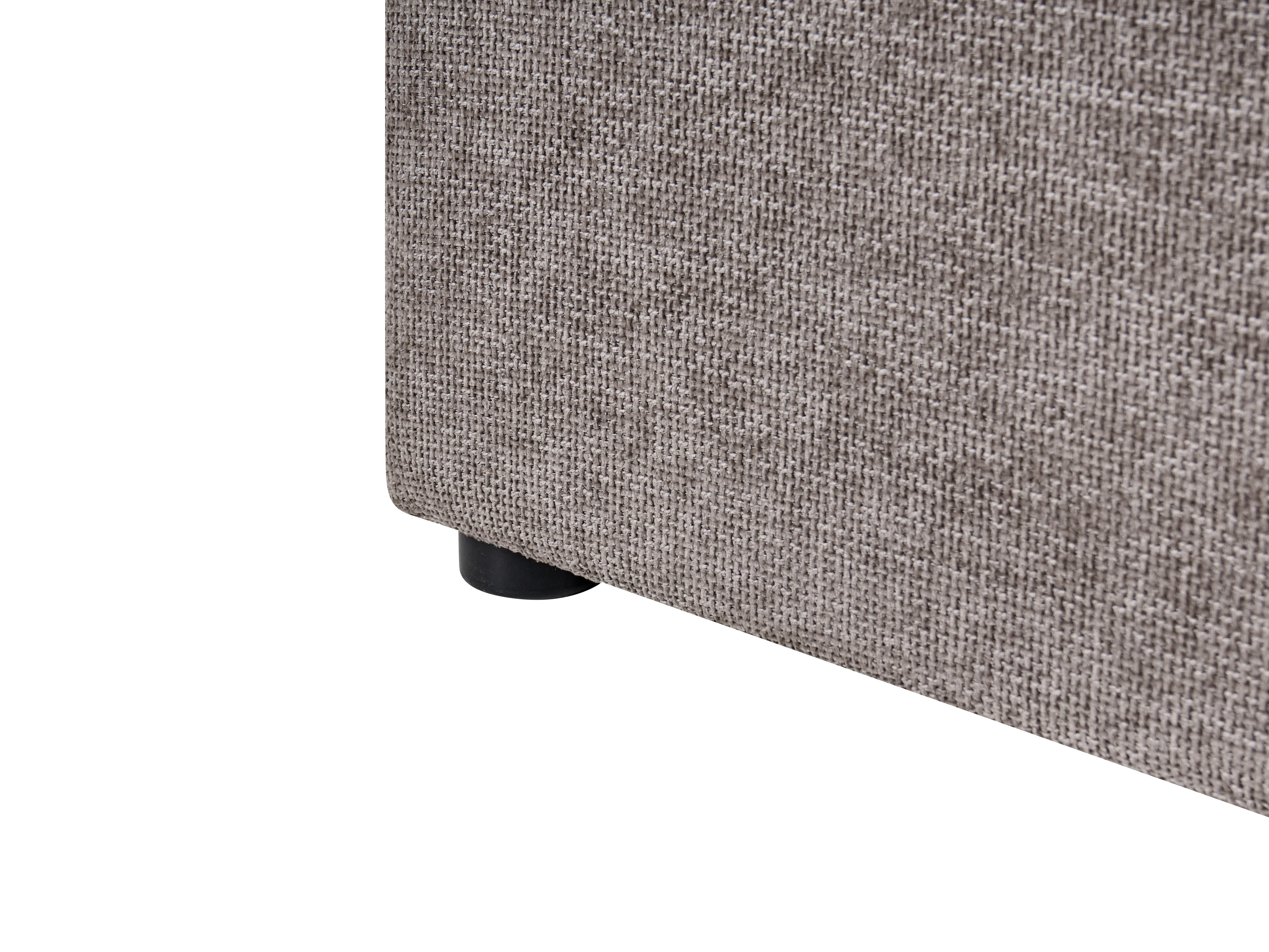 Bed met opbergruimte Stof LAGARDE 180 x 200 cm Taupe