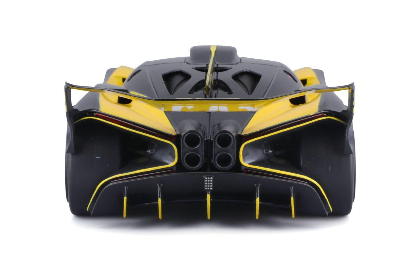 Bugatti Bolide Gelb 1:18Sammlermodell im Massstab 1:18