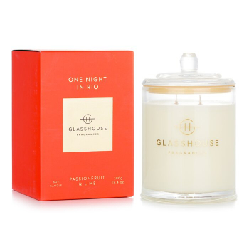 Glasshouse Glasshouse Triple Scented Soy Candle - One Night In Rio (Passionfruit & Lime)