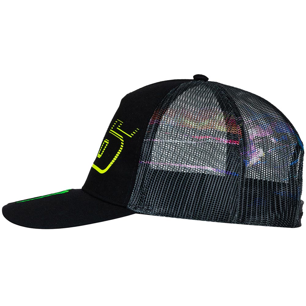 VR46 - Casquette Monster Noir / Vert