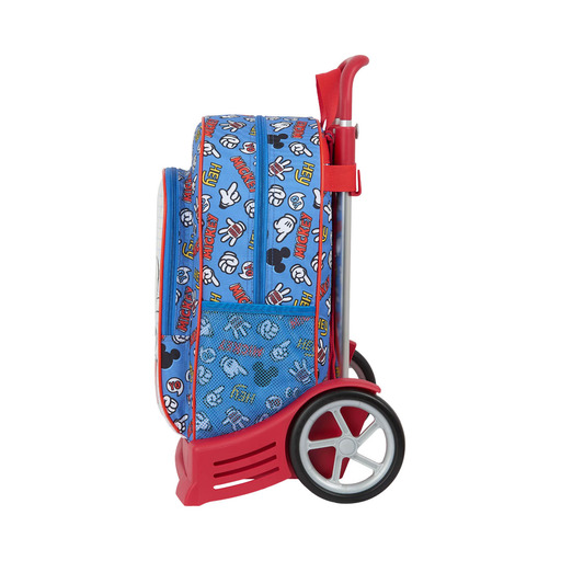 Mochila Mickey Things com Carrinho de Evolução