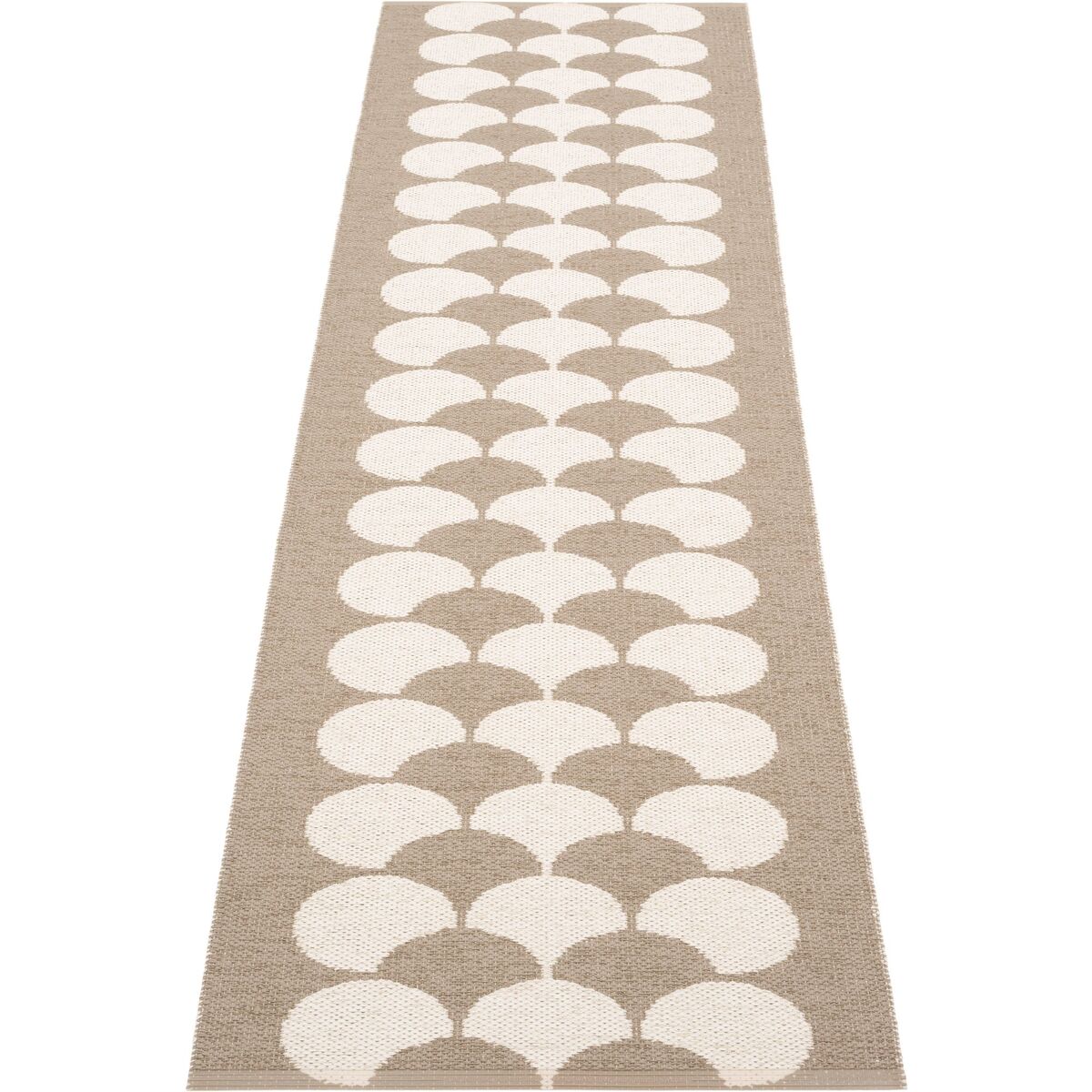 Poppy plastmatte 70 x 250 cm, potato