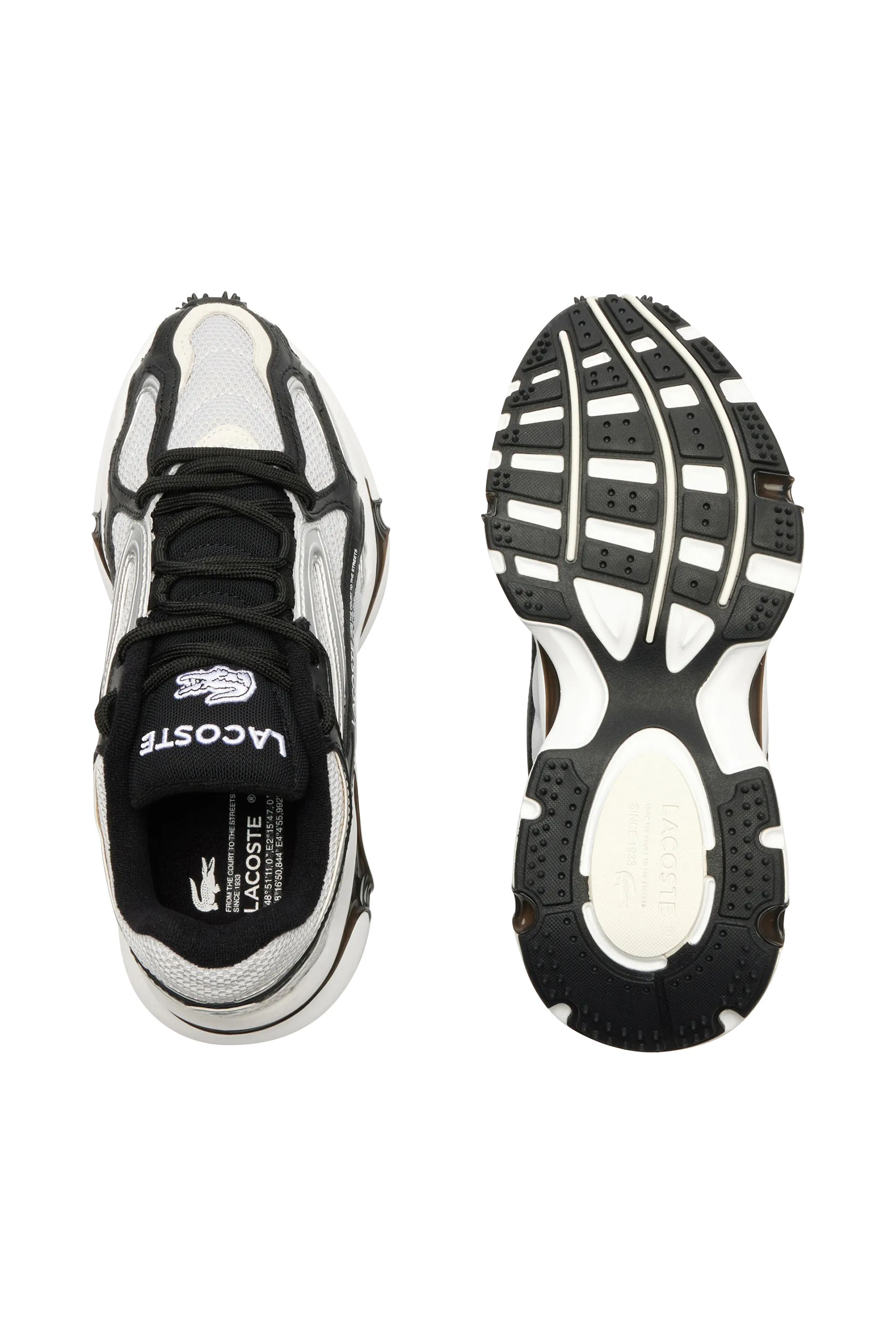 LACOSTE Baskets SNEAKERS L003 Argent