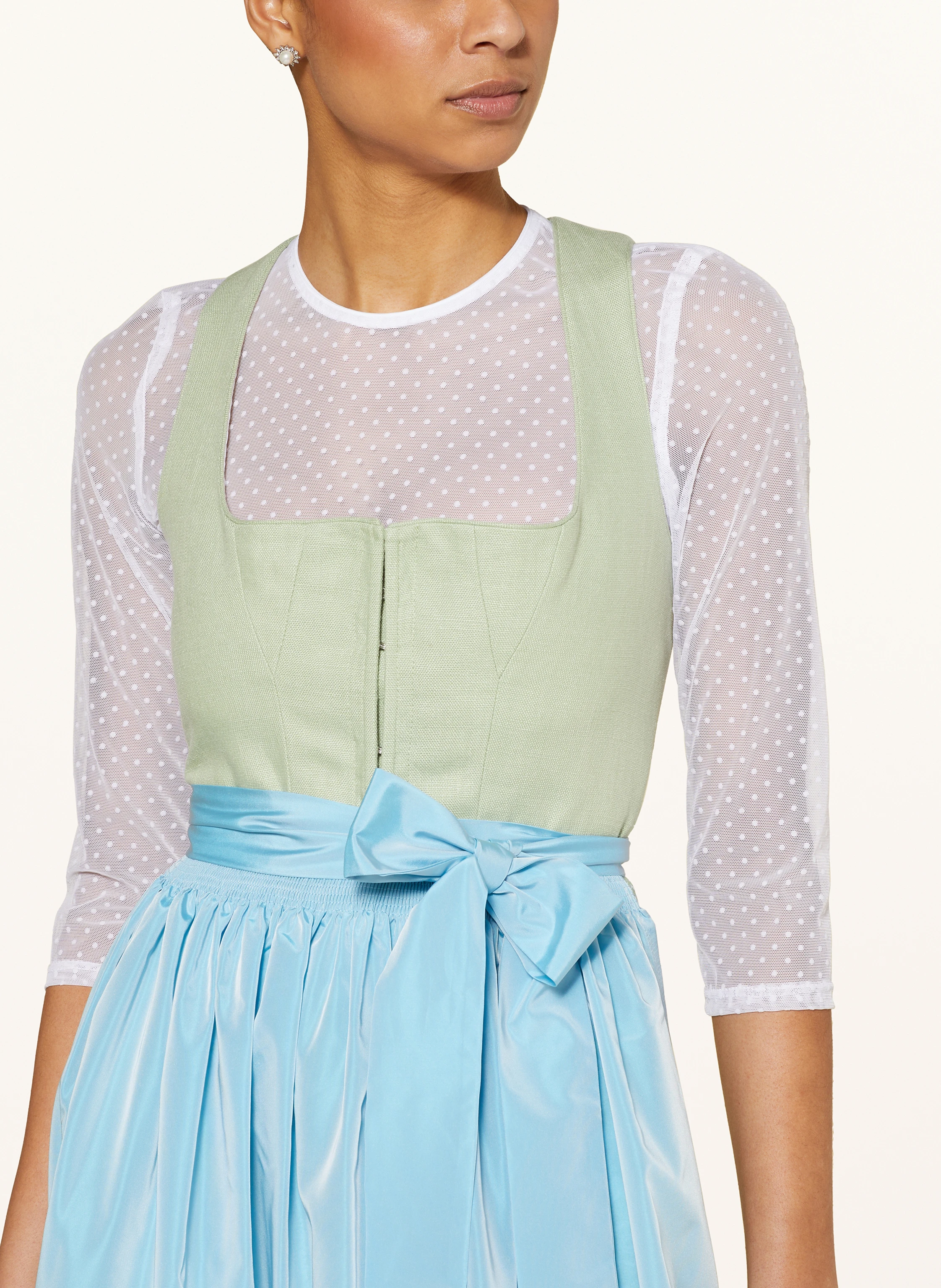 Johann & Johanna Dirndlbluse mit 3/4-Arm