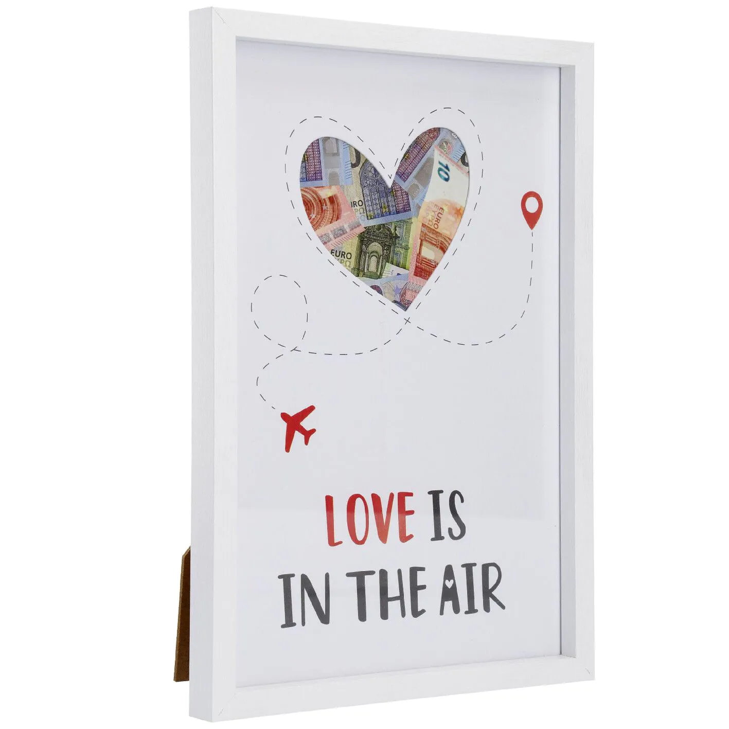 Bilderrahmen Geldgeschenk, Love, 20 x 30 cm
