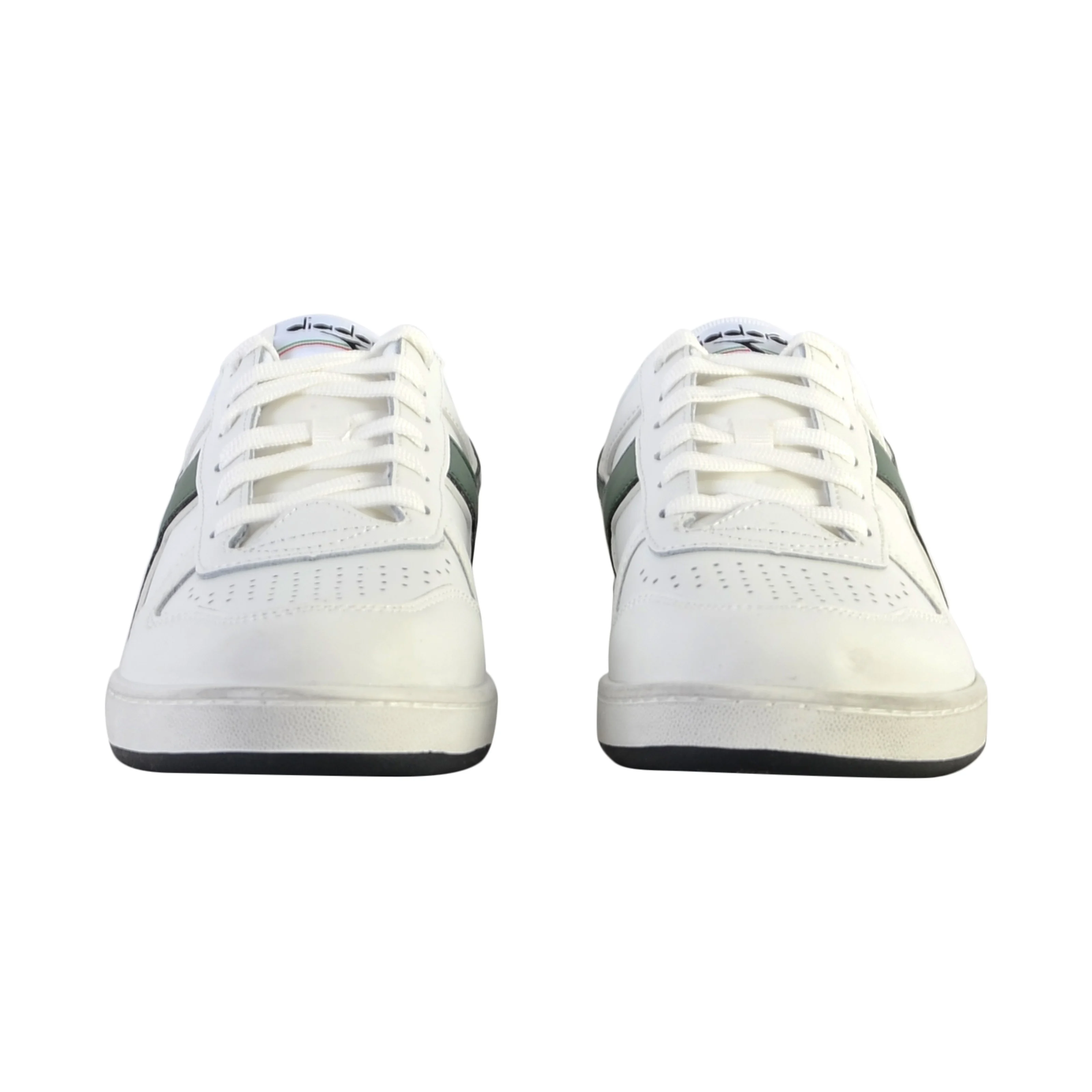 Basket cuirmagic low icona | Blanc