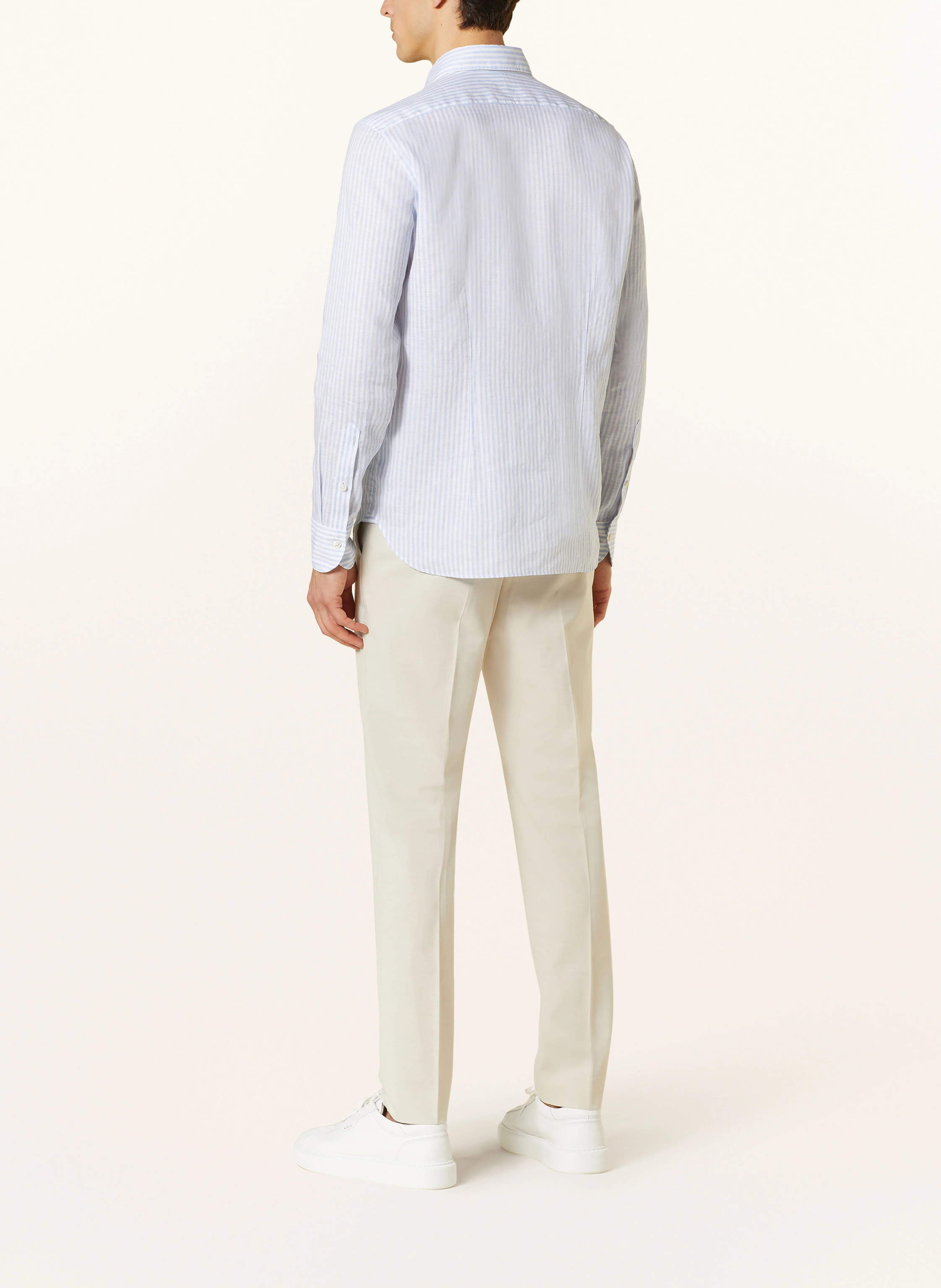 OLYMP SIGNATURE Hemd tailored Fit aus Leinen
