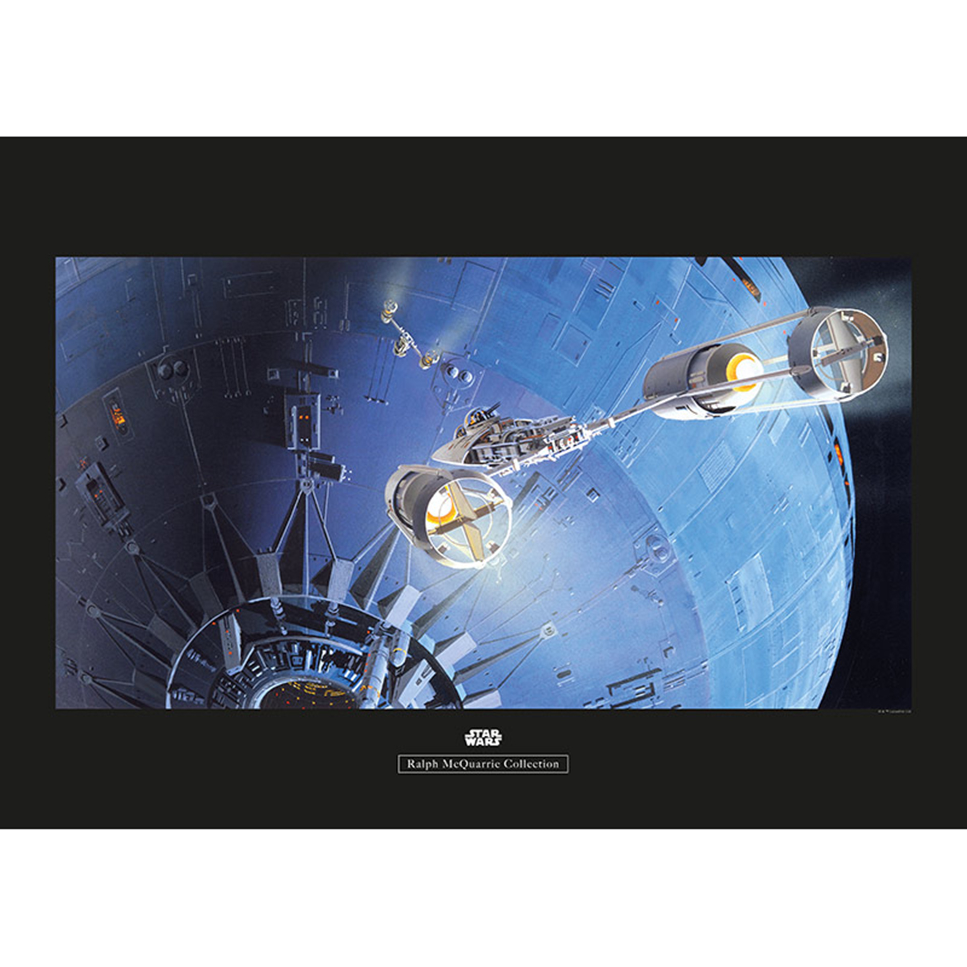 Wandbild STAR WARS CLASSIC RMQ DEATH - 70x50 cm