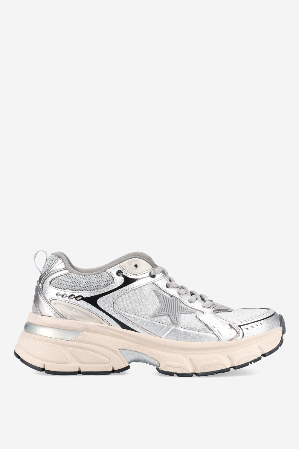 Lightstar leather/mesh sneakers