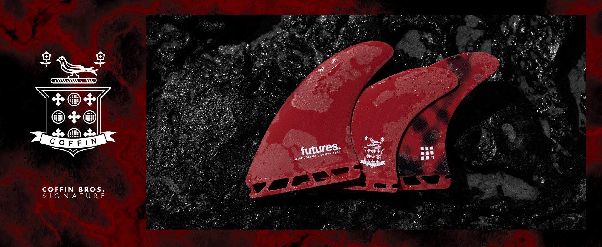 Futures Coffin Bros - Honeycomb - Thruster - M