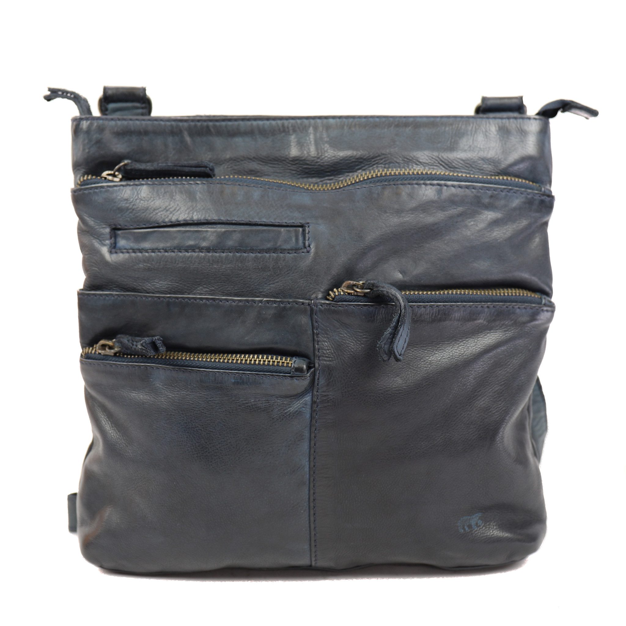 Bear Design Cow Lavato Schoudertas Yara Blauw CL40523