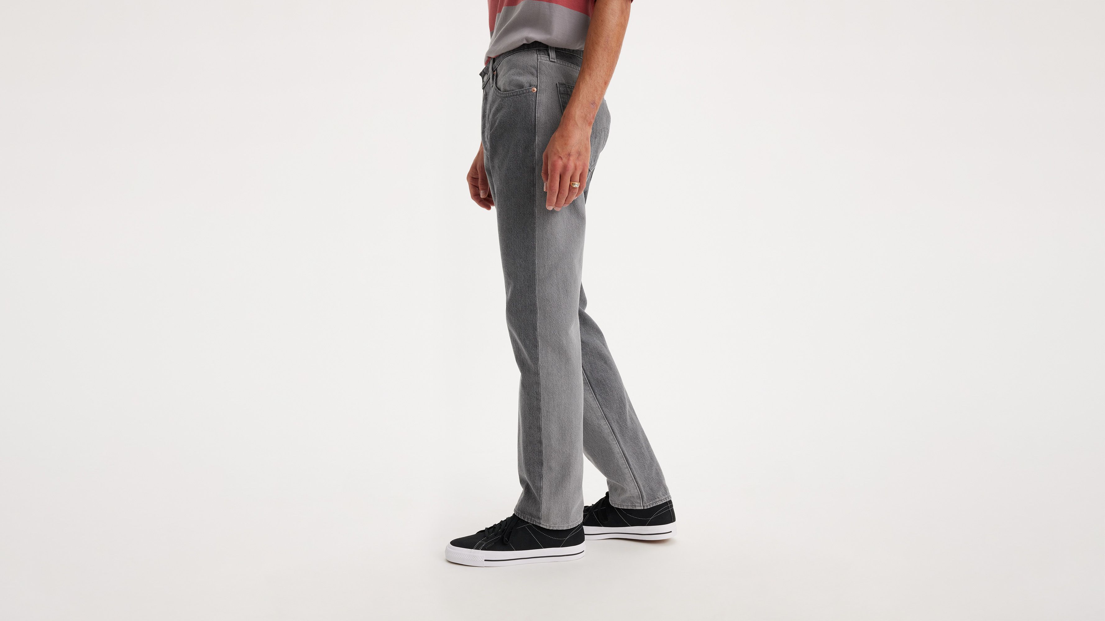 Levi's® Skateboarding jean 501® Original - Checked Out - Noir