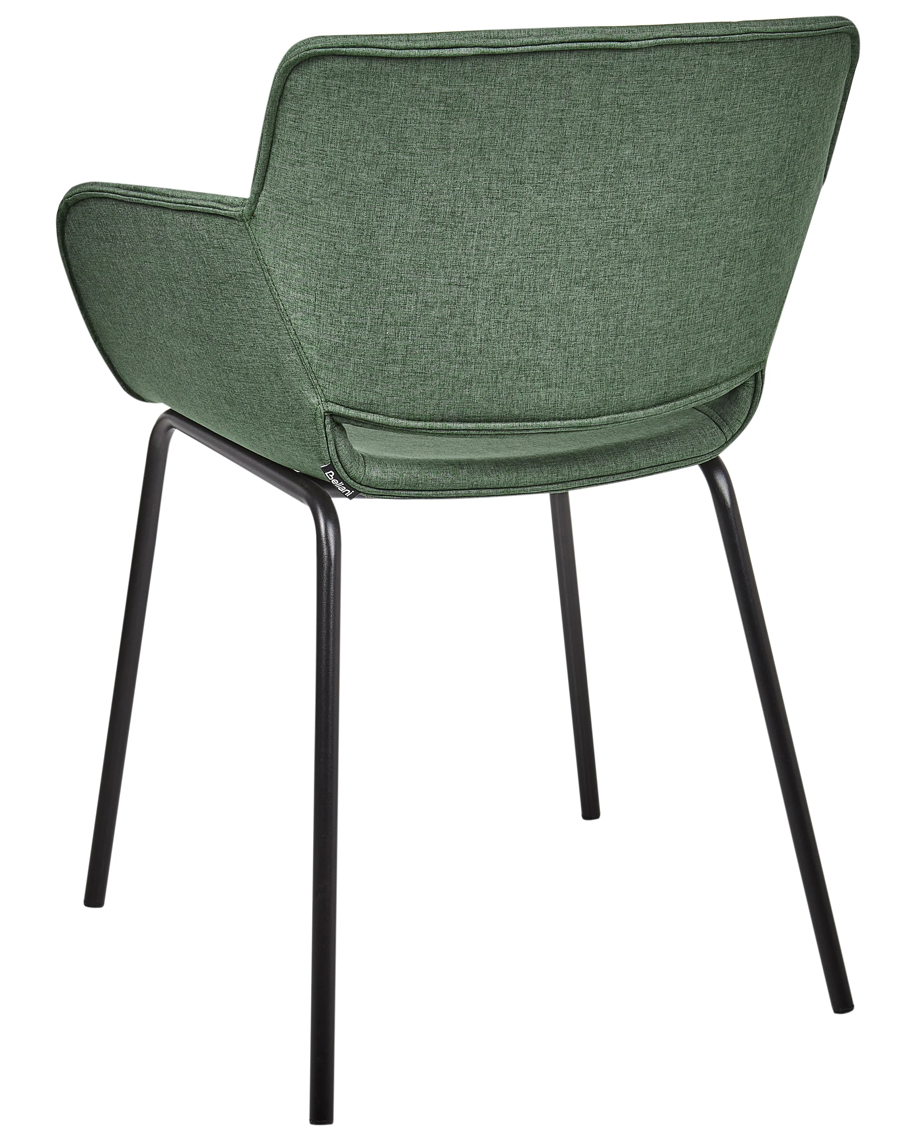 Set van 2 eetkamerstoelen AXTEL Groen