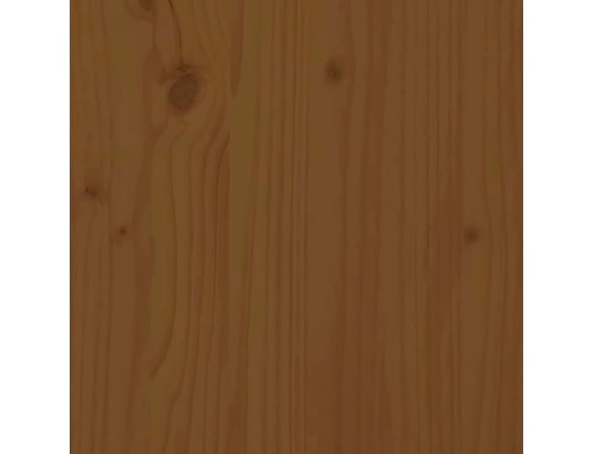 VIDAXL - Banc de jardin marron miel 80x44x45 cm bois de pin massif