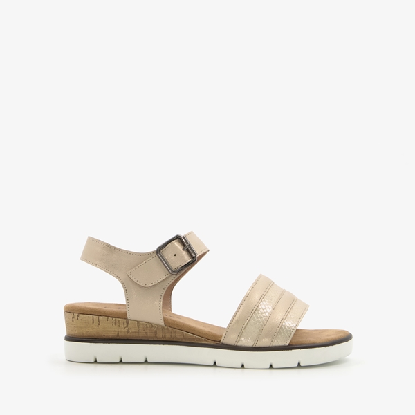 Blue Box dames sandalen met verhoging