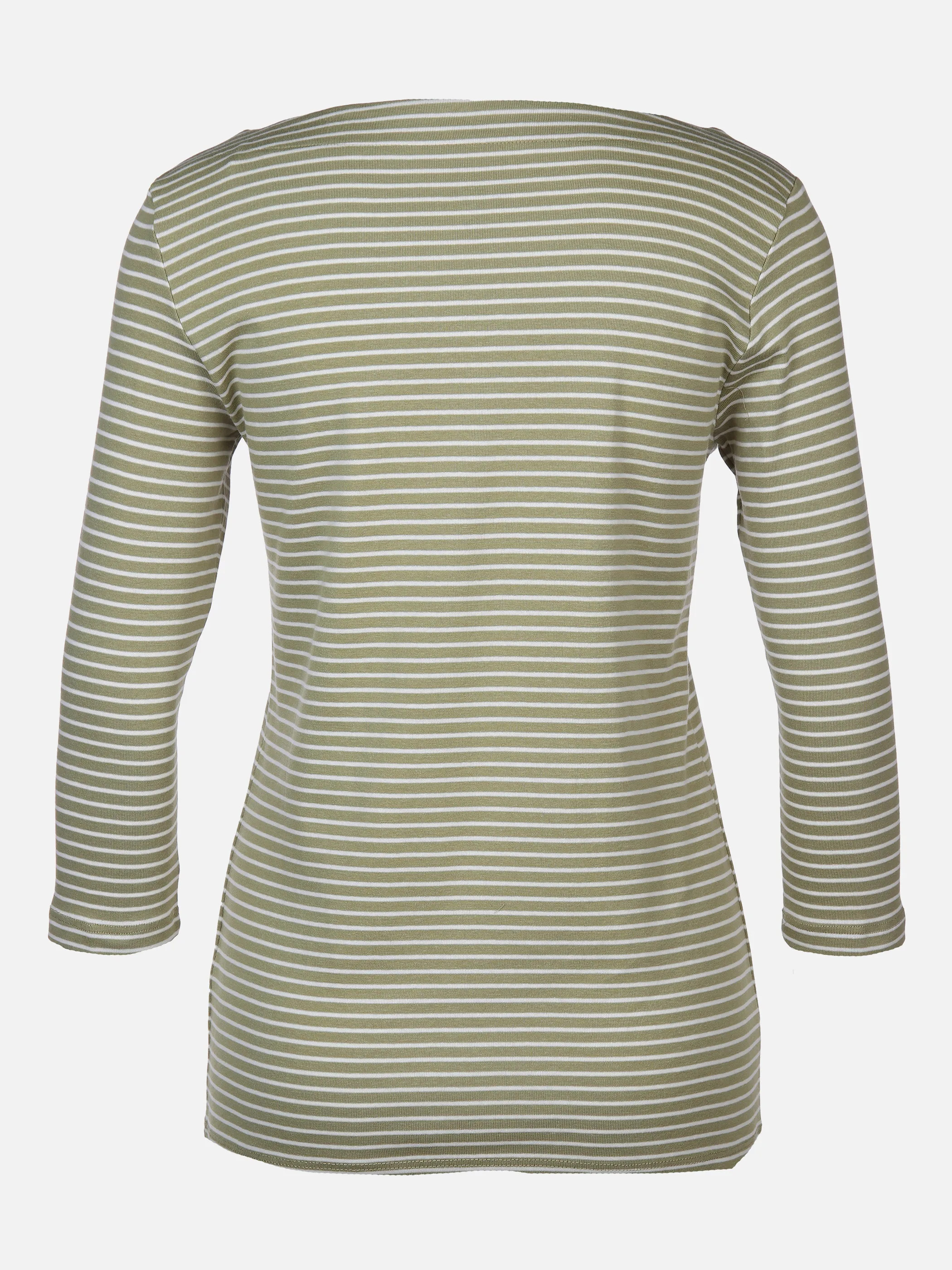 Damen Shirt mit Streifen und 3/4 Arm