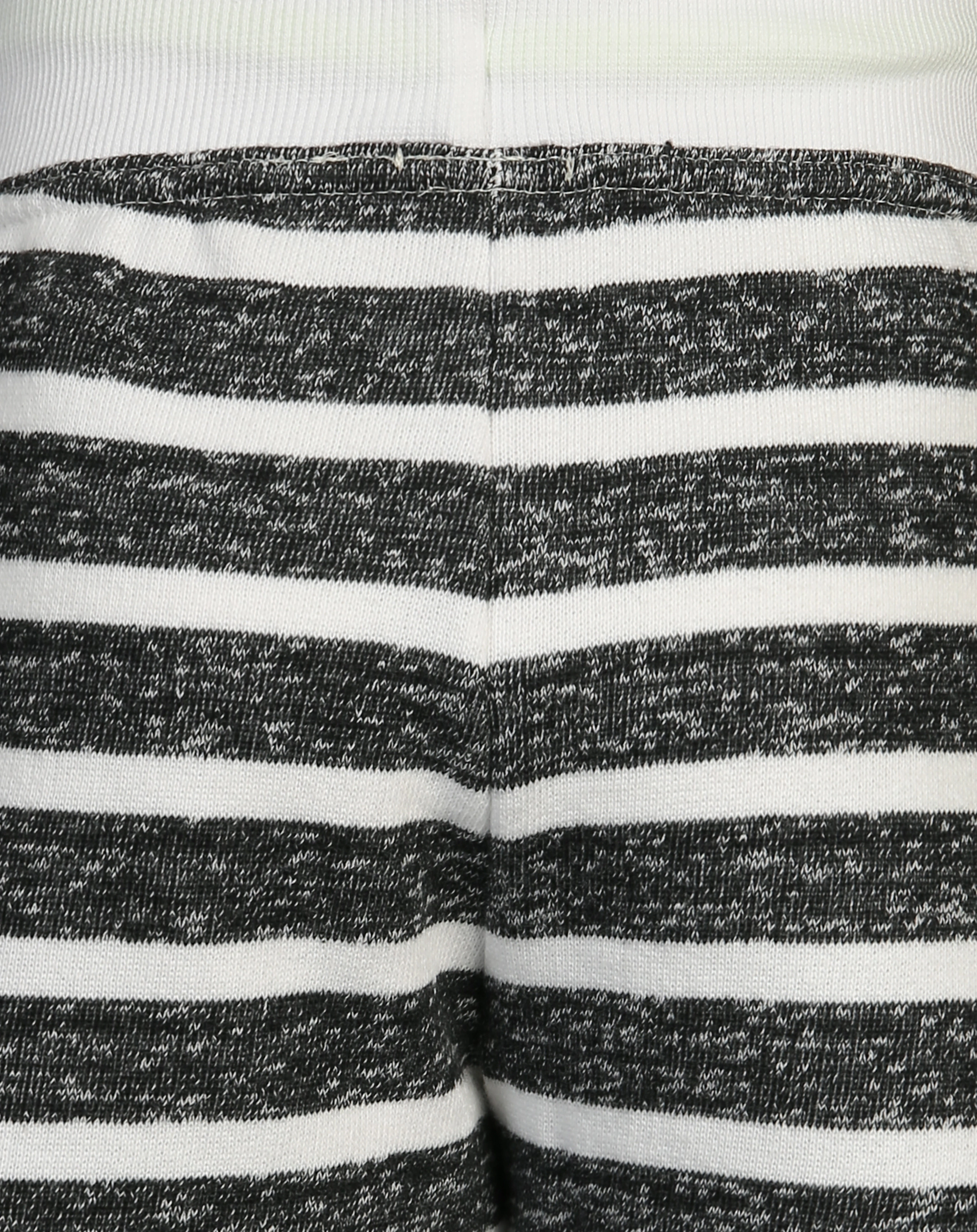 Sweat-Bermudas SKATE gestreift in seal grey
