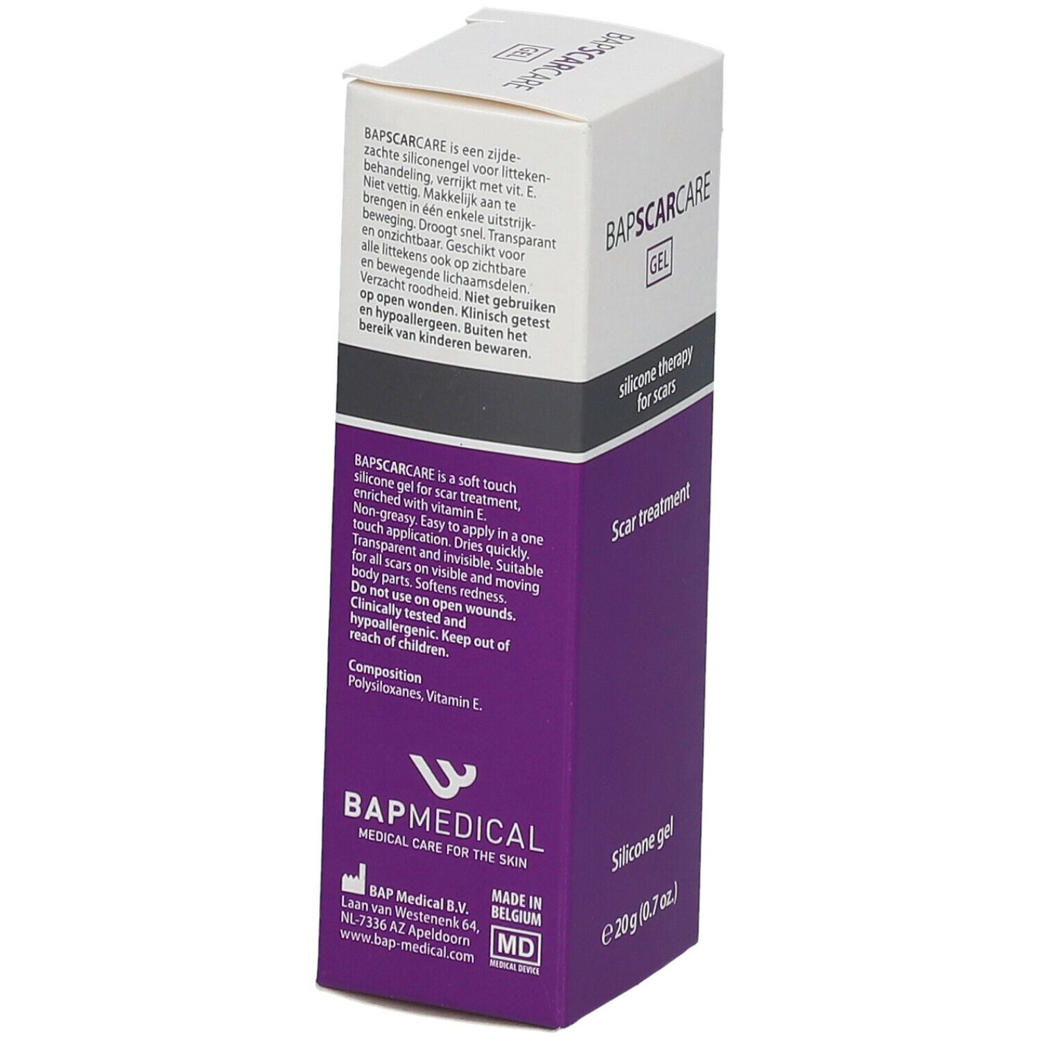 Bap Scar Care Silikol Gel transparent