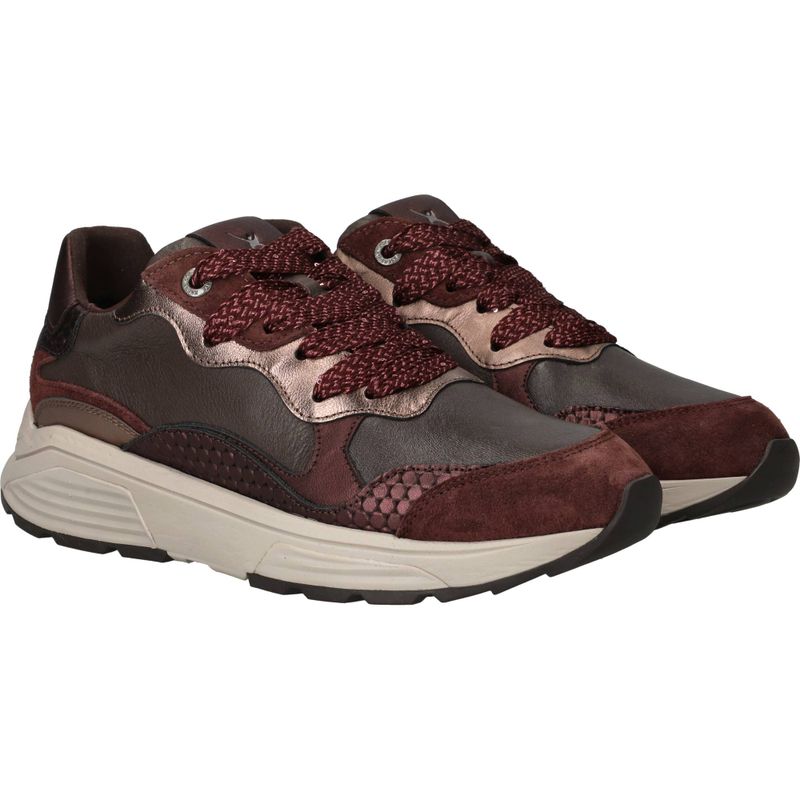 Xsensible Rainbow Stretchwalker GX Sneakers Rood Dames