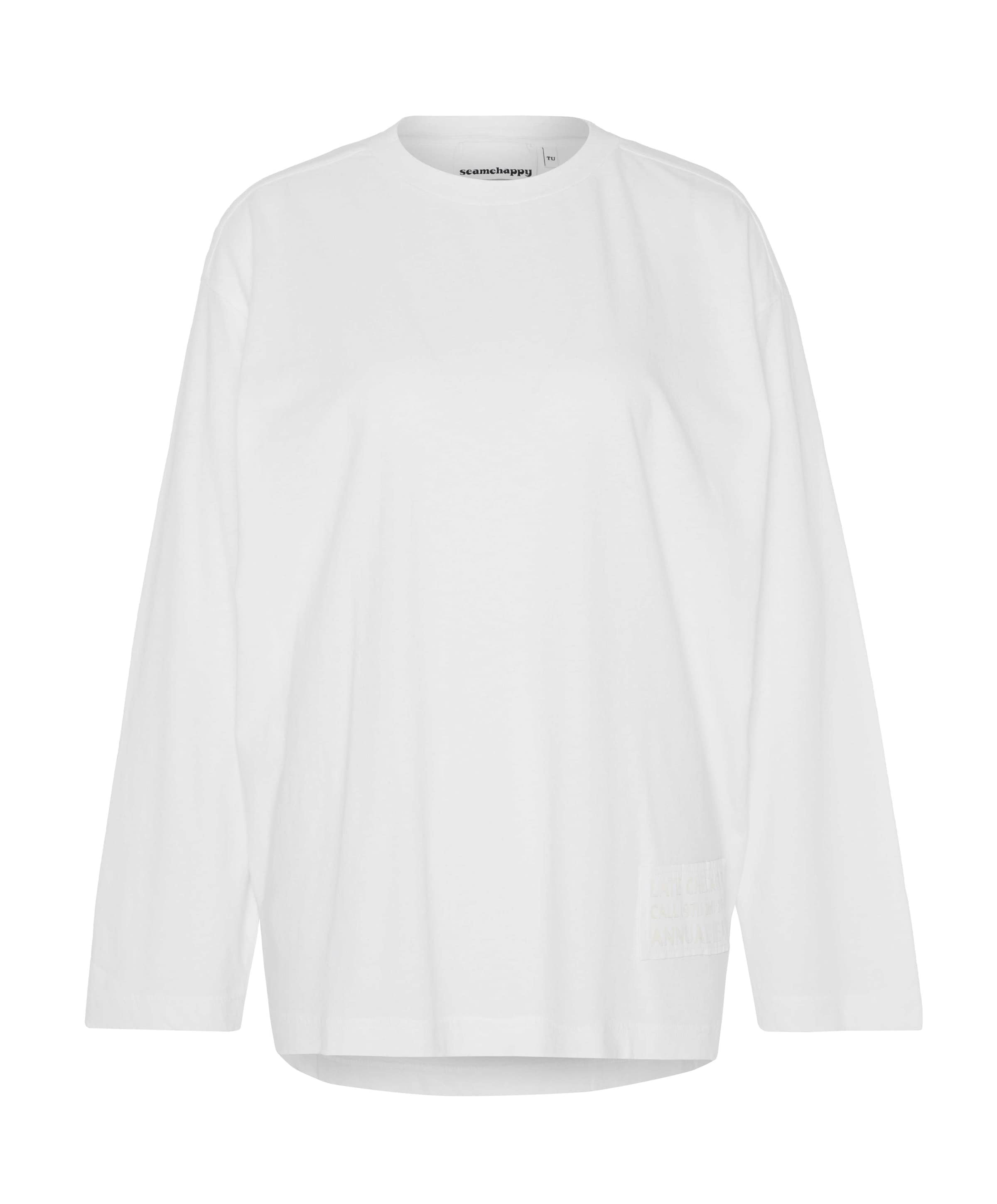 Sea Me Happy Dames longsleeve wit