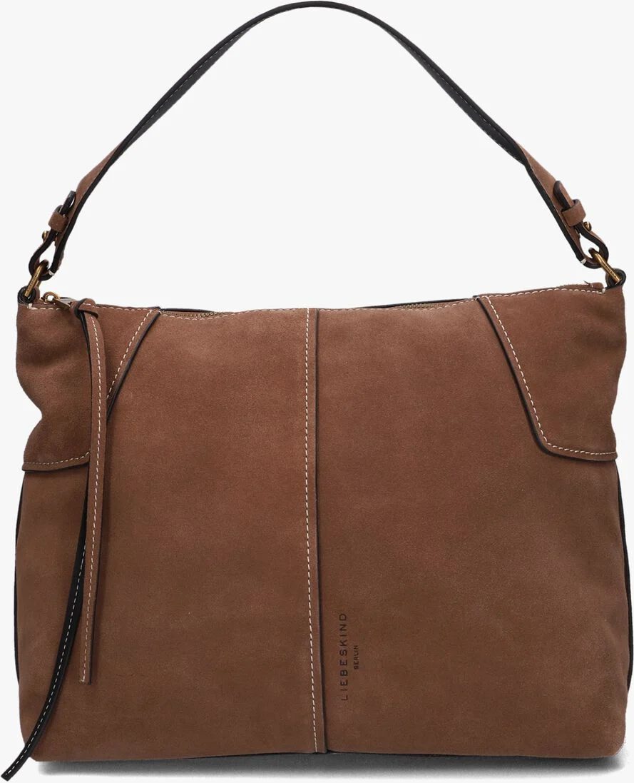 LIEBESKIND bruine liebeskind handtas hobo m