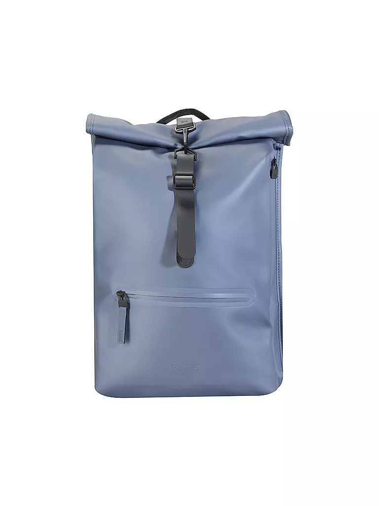 RAINS Rucksack ROLLTOP W3 grau