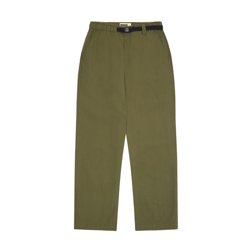Woodbird Umo Base Bukser, Army Green, 34