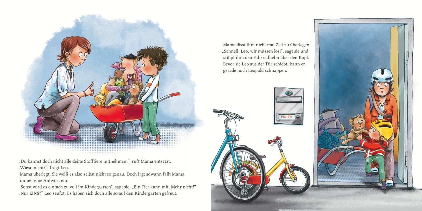 Leo und Leopold - Freunde finden im Kindergarten / Lesemaus Bd.194