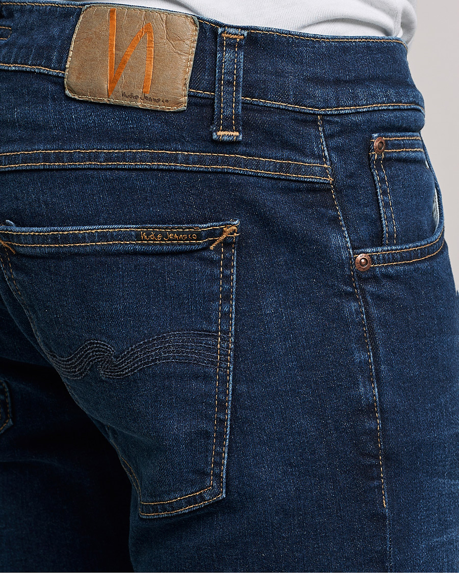 Nudie Jeans Tight Terry Jeans Dark Steel