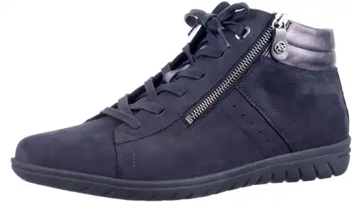 Hartjes donkerblauw 172.0836 - maat 9 veterboot donkerblauw - maat 9 Calandschoen