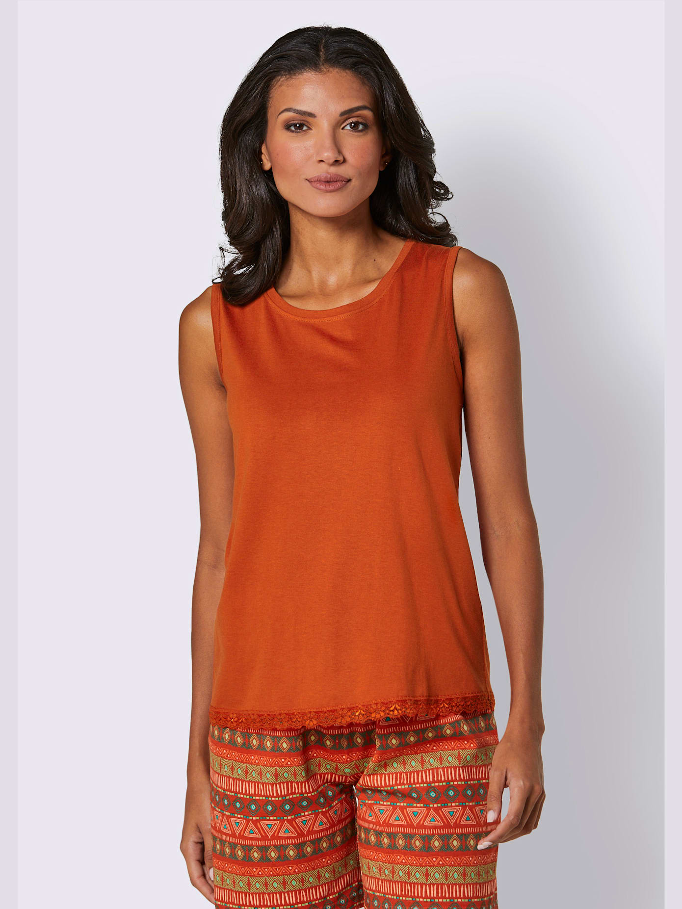 Pyjama-t-shirt jersey fin
