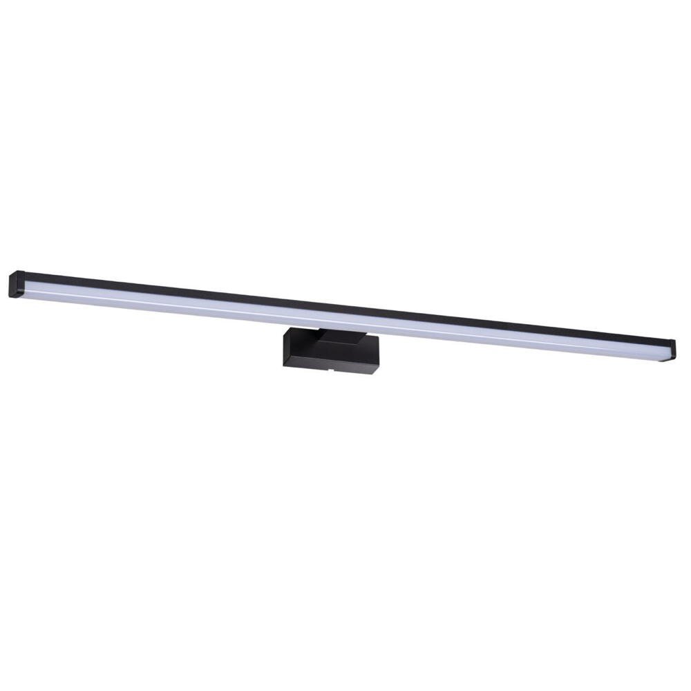 LED spiegellamp Asten in zwart 15W 1150lm IP44
