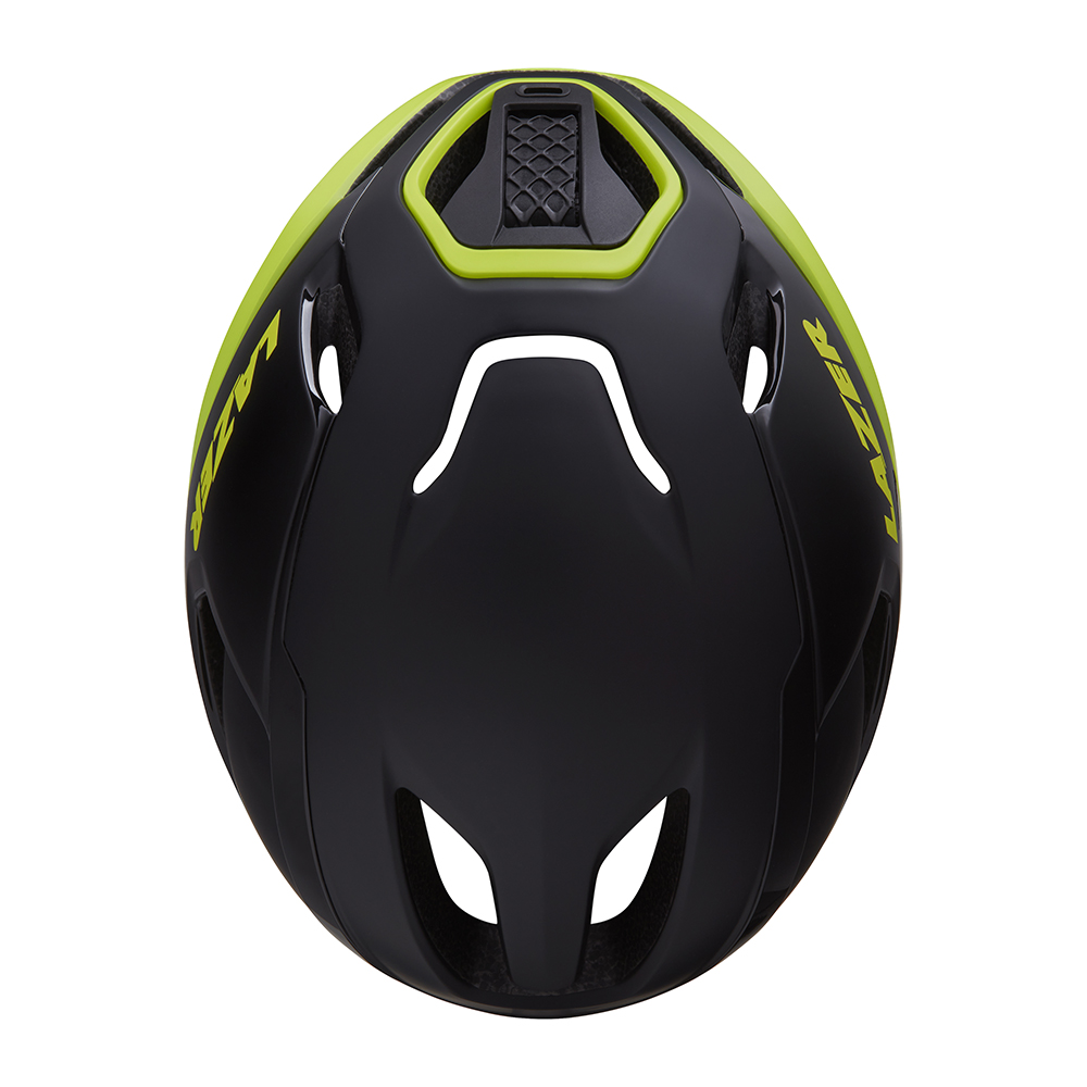 Lazer Vento Kineticore Hjelm Sort/Gul