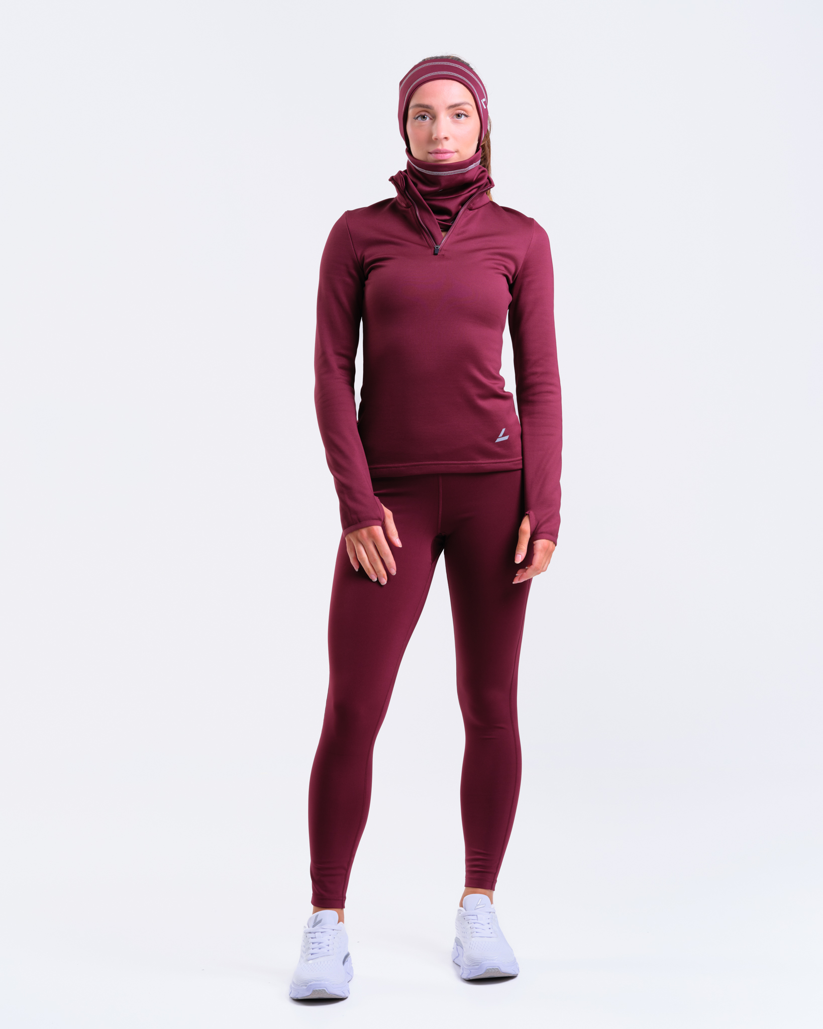 LEVITY Elemental Tights Burgundy