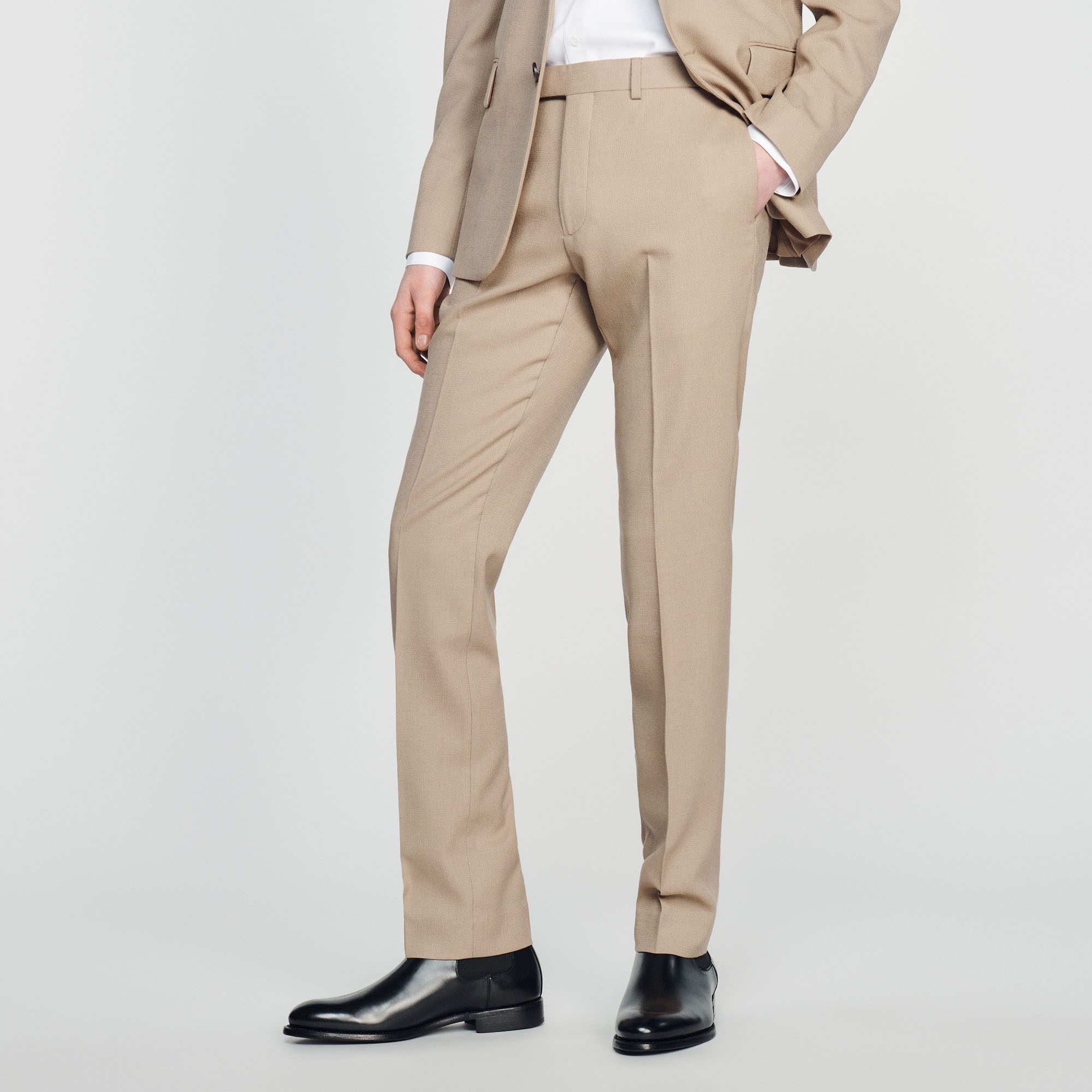 Pantalon de costume en laine