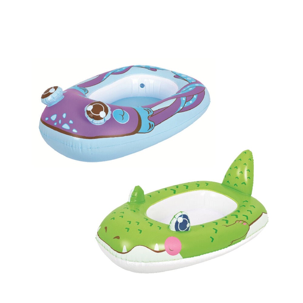 Bateau gonflable pour enfant forme animal marin