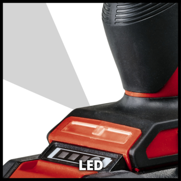 Einhell 18V accuboormachine TE-CD 18/45 Li Kit incl. 2 accu's 2Ah   snellader   22-delige boren- en bitset   koffer