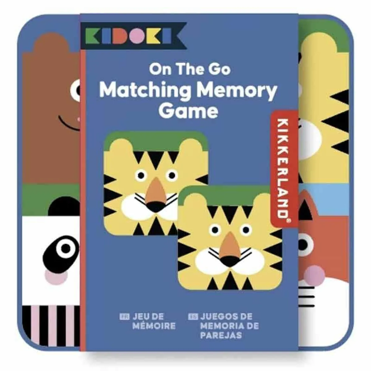 Kikkerland Memory Animaux Voyage