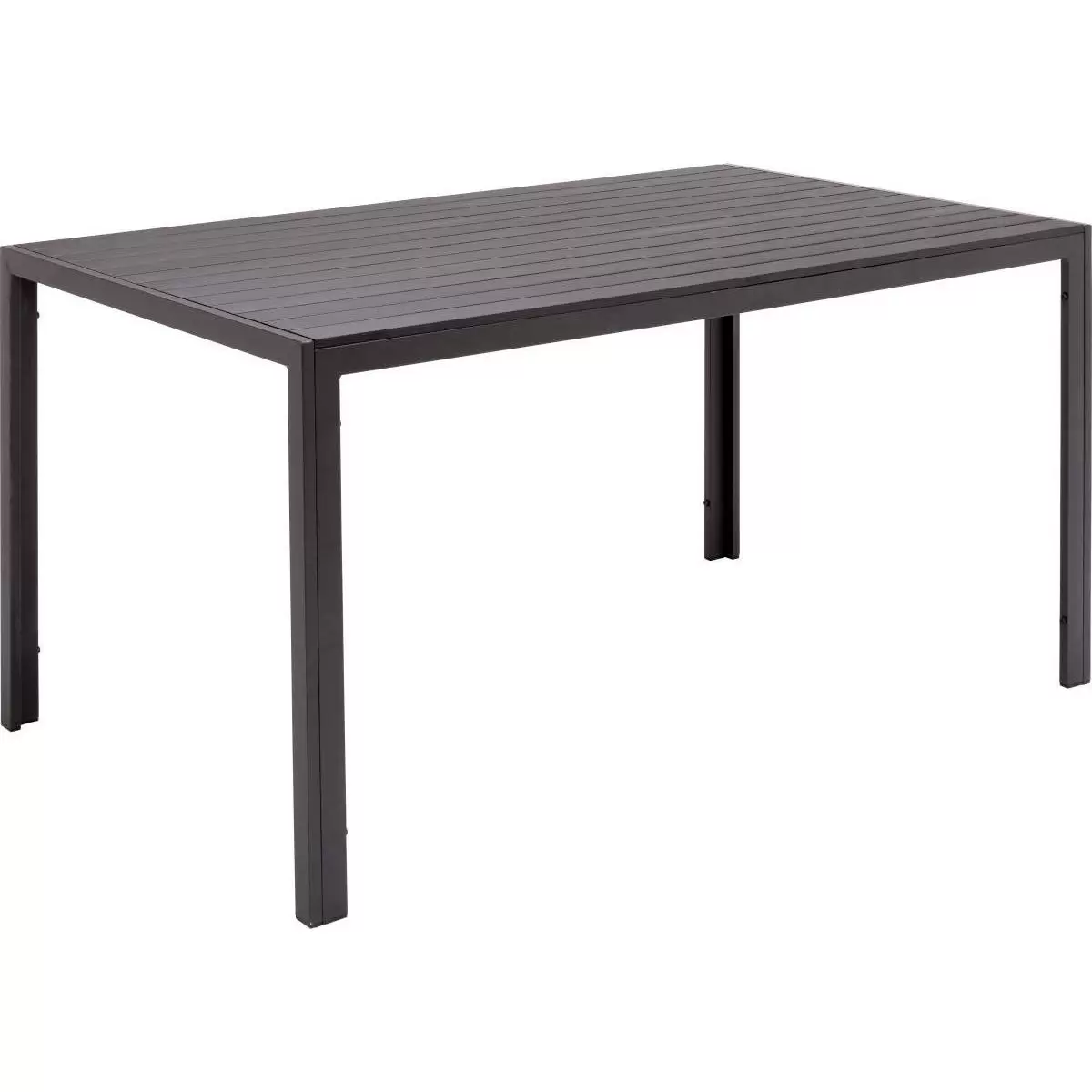 Ondega Gartentisch Milano dunkelgrau,schwarz