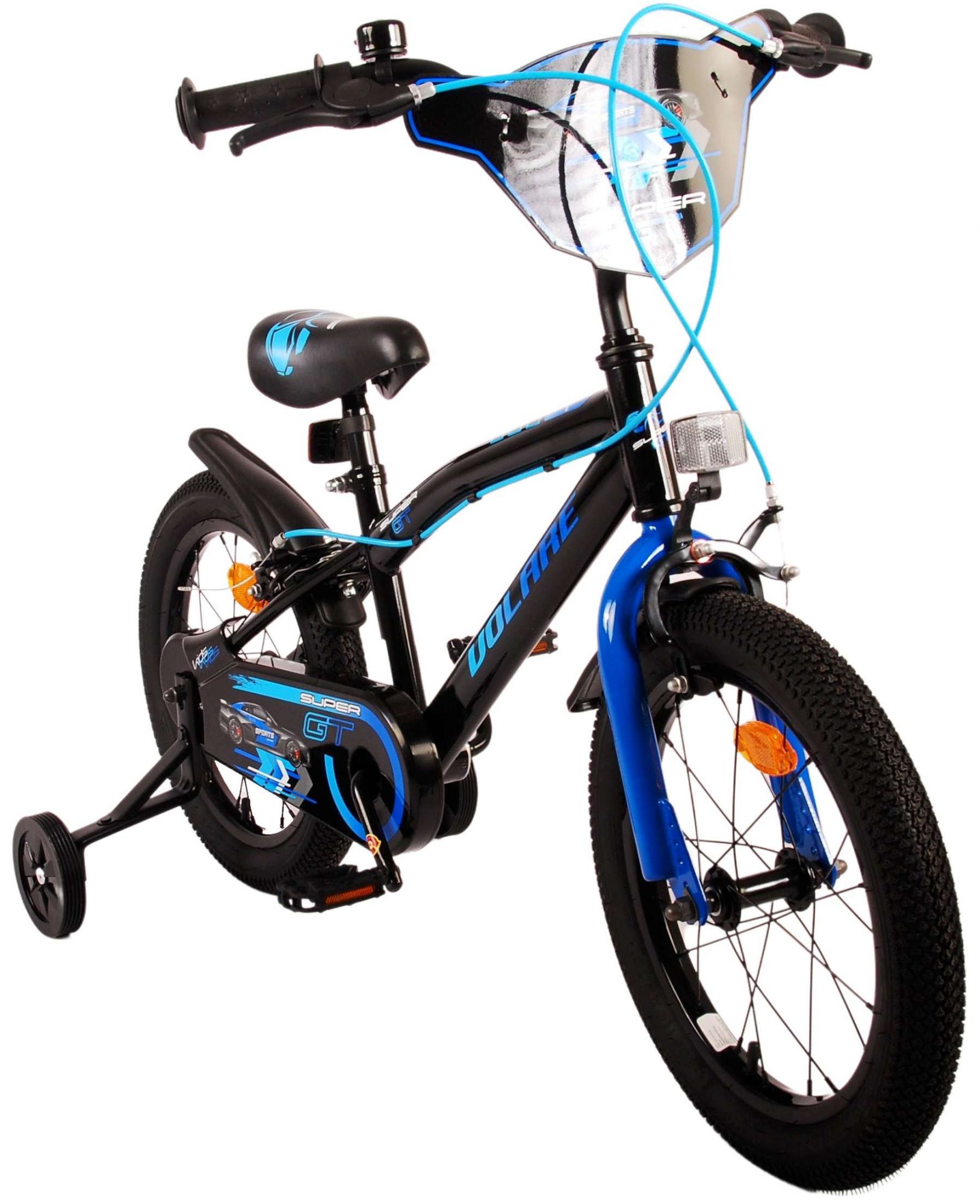Kinderfahrrad Super GT Fahrrad für Jungen 16 Zoll Kinderrad in Blau