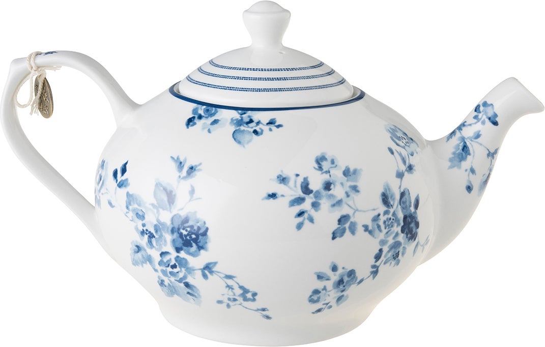 Laura Ashley theepot China Rose blauw 1,6 L