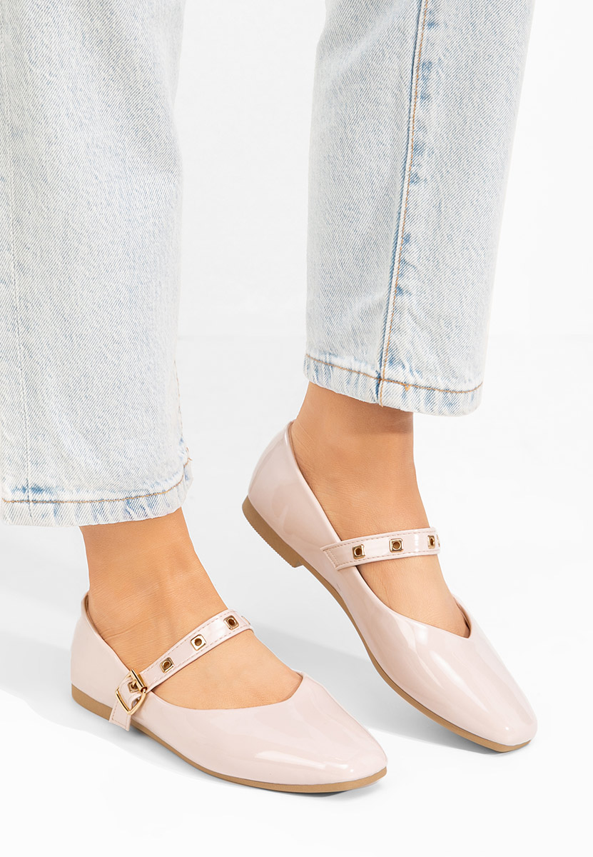 Ballerines femme beige Clario