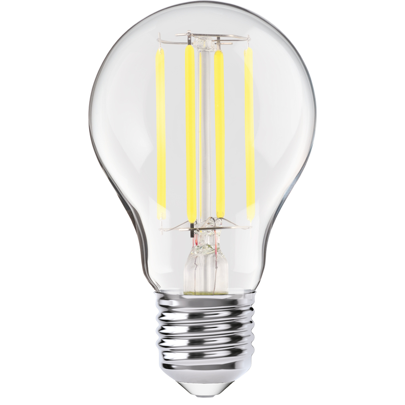 EGLO Leuchtmittel LED A60, E27, 3000K, 2.2W, transparent