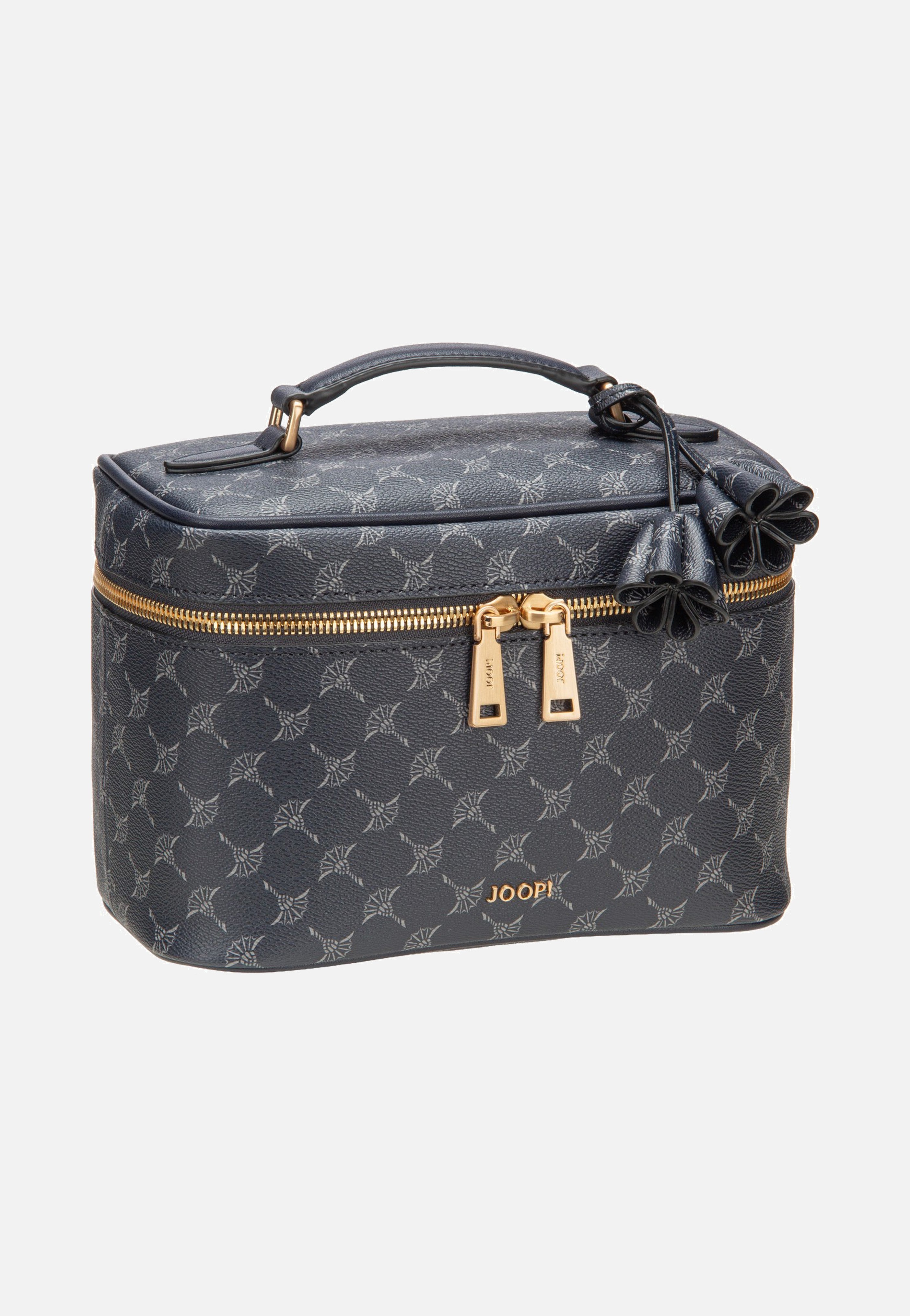 Cortina 1.0 Flora Washbag MHZ Dark Navy - Kulturbeutel