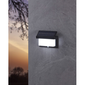 Eglo solar buitenlamp Utrera met bewegingssensor