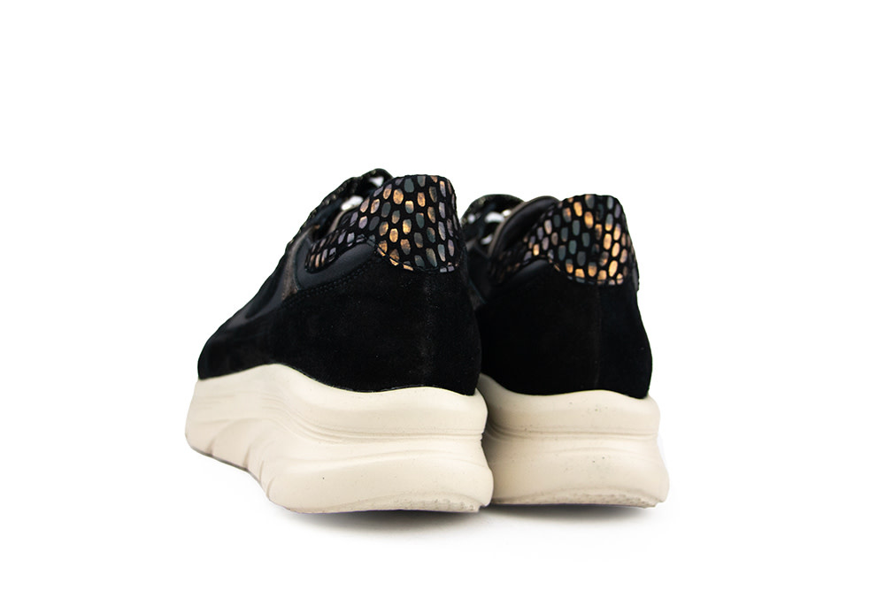 Footnotes Sneaker Lexi Black Gold