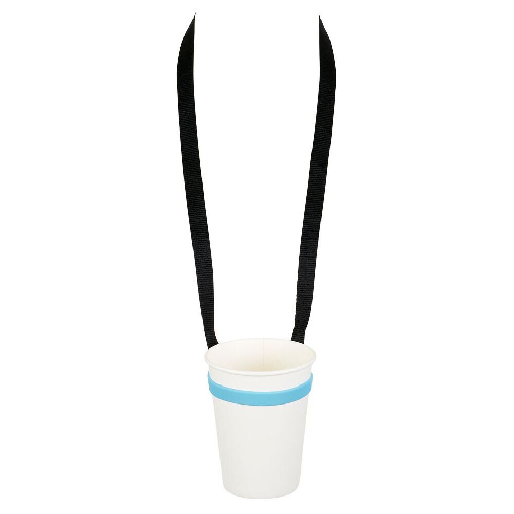 Porte gobelet verre support tour de cou